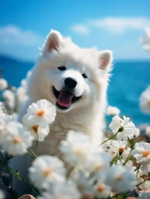 这样萌萌的小毛孩可爱的不像话了 #萌宠每