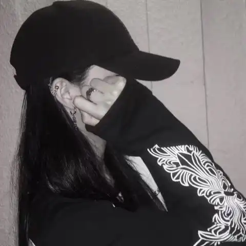 黑白女头侧脸 高清好看很有范的黑白女头像高冷侧脸_女生头像_美头网