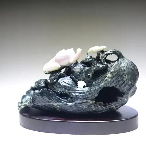 镇平玉雕馆 独山玉摆件