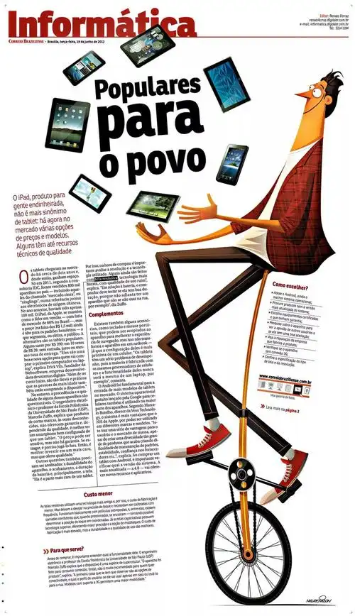 图文并茂的现代报纸排版设计