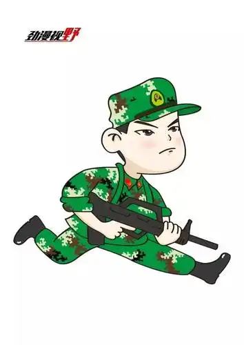 军营漫画家免费帮您订制武警元素头像!