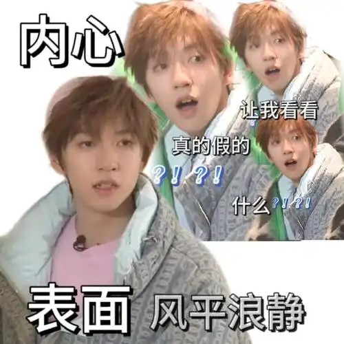 贺峻霖——一个表情实用型爱豆#北京台春晚 时代少年团##时代少年团