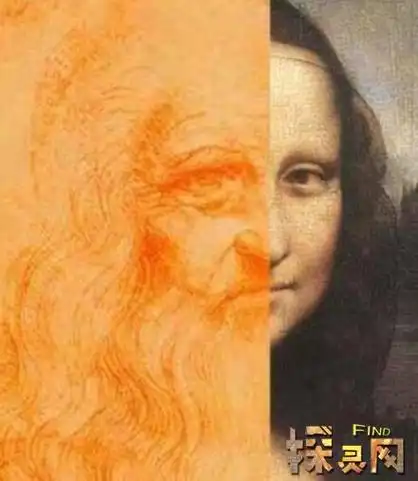 达芬奇蒙娜丽莎倒过来超诡异蒙娜丽莎倒就是达芬奇细思极恐2