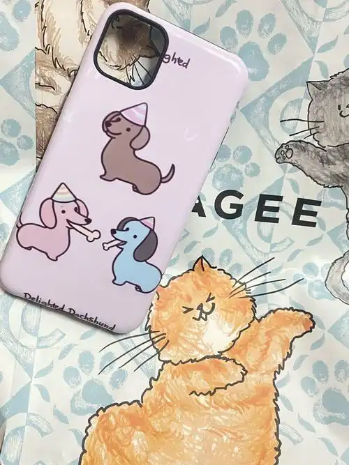 手机壳15promax新款iphone15pro卡通13硬12菲林14pro二合一15plus防摔