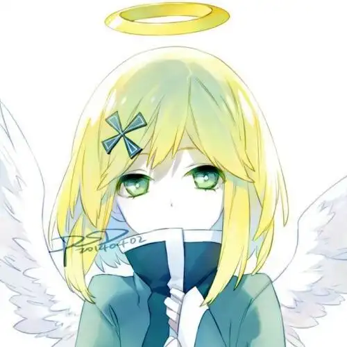 动漫女生图头像可爱天使