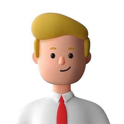 3d卡通头像半身像png免抠图