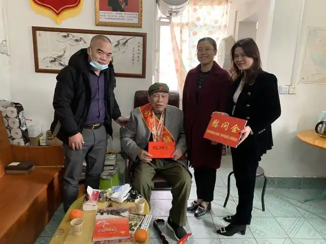 春节慰问暖人心 殷殷关怀显真情——南宁市退役军人局副局长李勤到