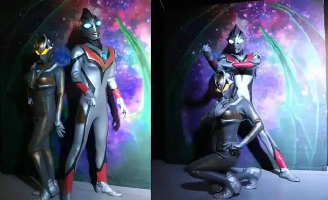 五位邪恶奥特曼的近照特写卡蜜拉身材真棒贝利亚手指长得吓人