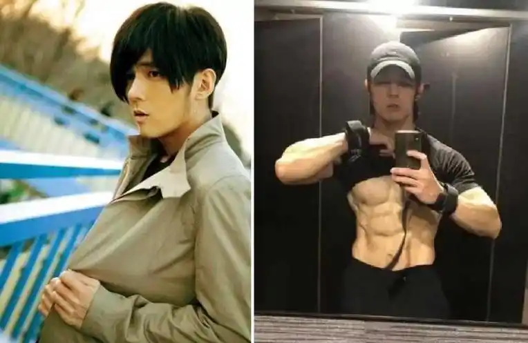 南拳妈妈忧郁小生变精实壮男!张杰热爱健美炸出超狂肌肉