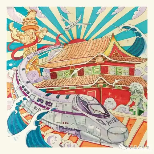 " 奋斗百年路 启航新征程 "| 作品赏析三