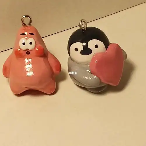石塑粘土▏可爱的企鹅小挂件