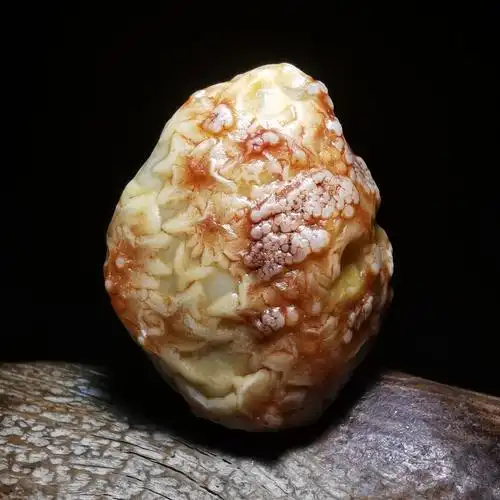 筋脉石四联发一石一价吊坠珠子经脉戈壁玛瑙原石奇石阿拉善象形画面