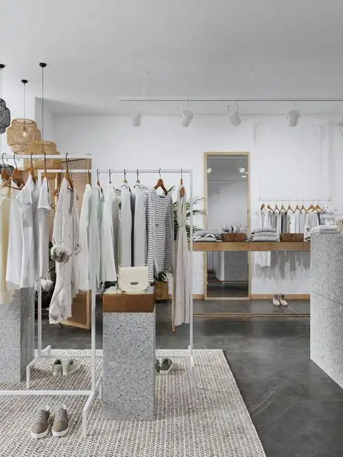 简约风女装店装修效果图