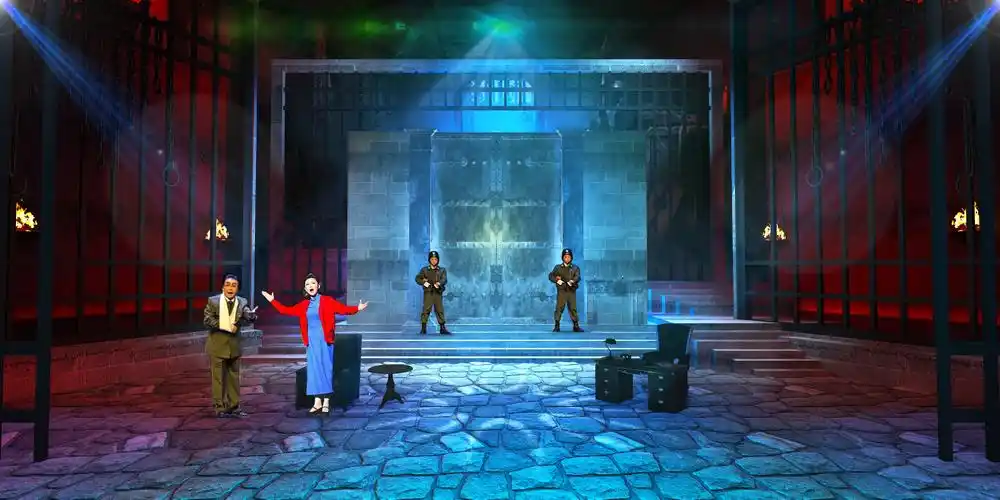 《歌剧江姐》舞美设计