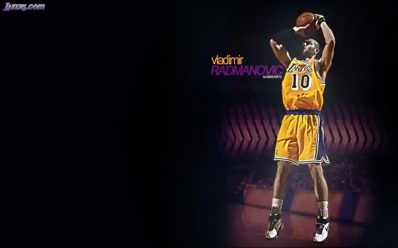 洛杉矶湖人队官方桌面壁纸_体育_太平洋电脑网