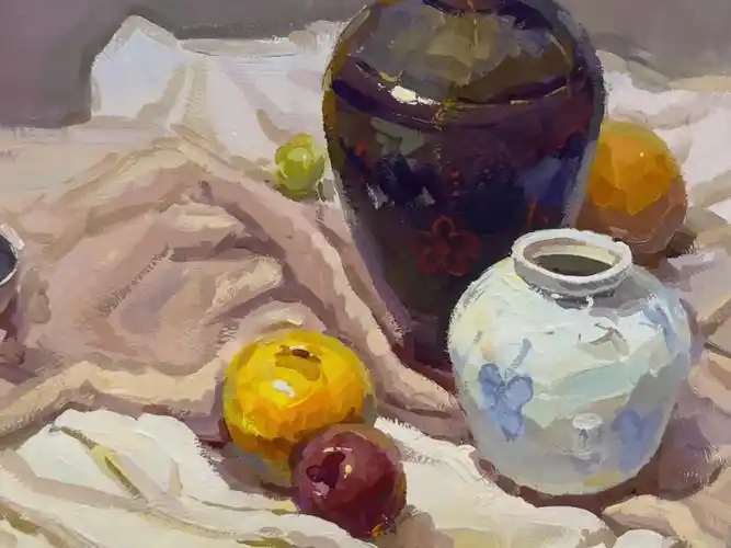 色彩静物写生阶段提升!040404