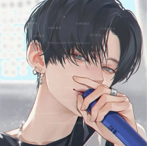 头像 唱歌 男 卡通 动漫手绘 气质男生 高清 头像收集社 自动发货