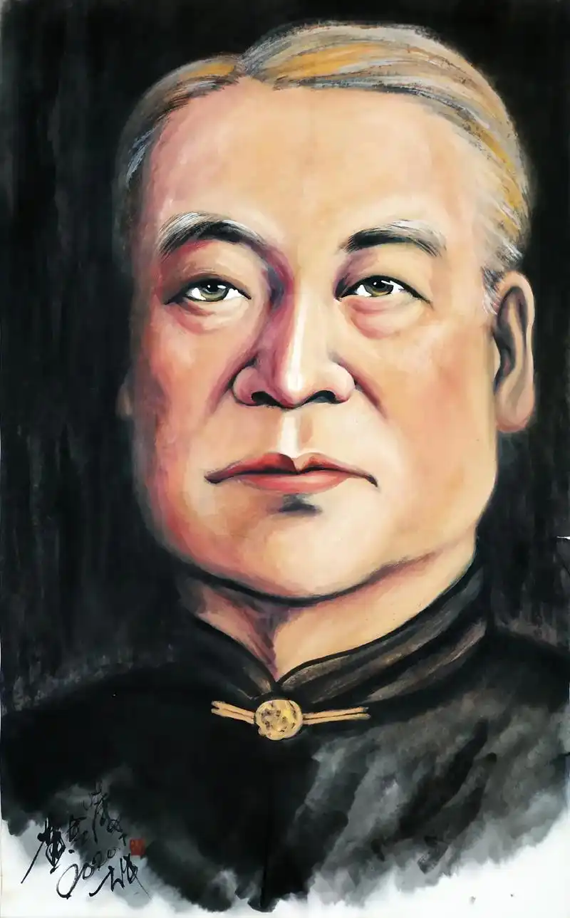 我的抖音生活日记 黄金荣画像,樊大牛(中国画,纸本,画心9 - 抖音