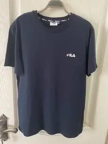 沈阳小鱼儿淘宝fila 斐乐女短袖休闲百搭编织衫.