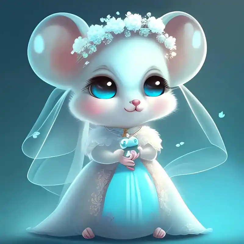 十二生肖之新娘#十二生肖头像 #欢迎取图 #ai绘画 - 抖音