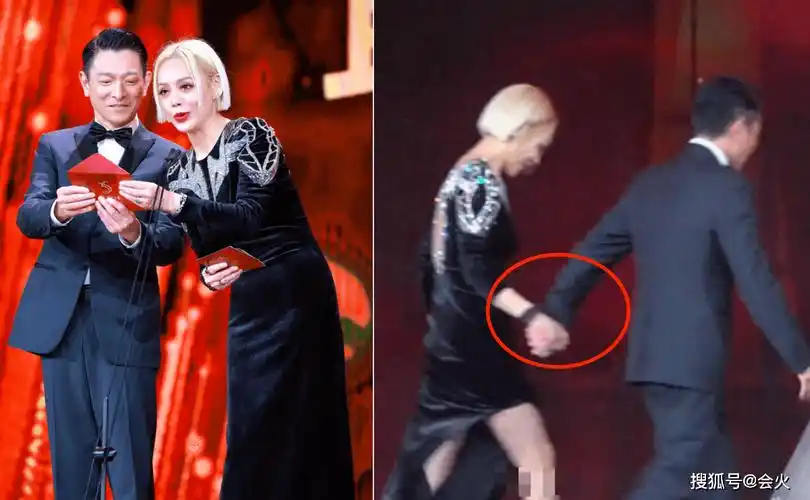 宁静晒与刘德华私下合影,搂腰笔芯十分激动,颁奖舞台牵手引欢呼_金鸡