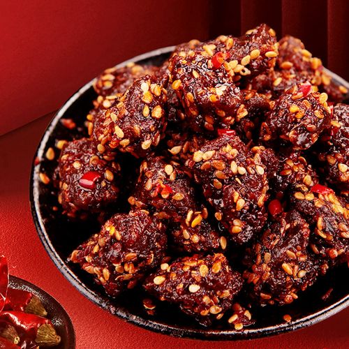 麻辣蜀道香牛肉50g四川特产牛肉干熟食零食小吃牛肉类