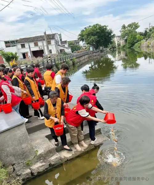 护法寺携手苍南县同德公益开展第21期"科学放生,人人有责"活动.