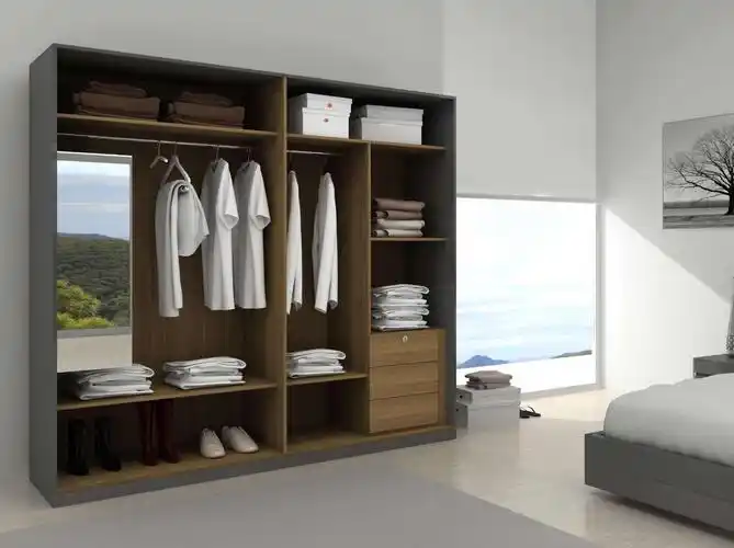 敞开式大全-敞开式实景图-全屋定制图片-全屋定制衣柜网