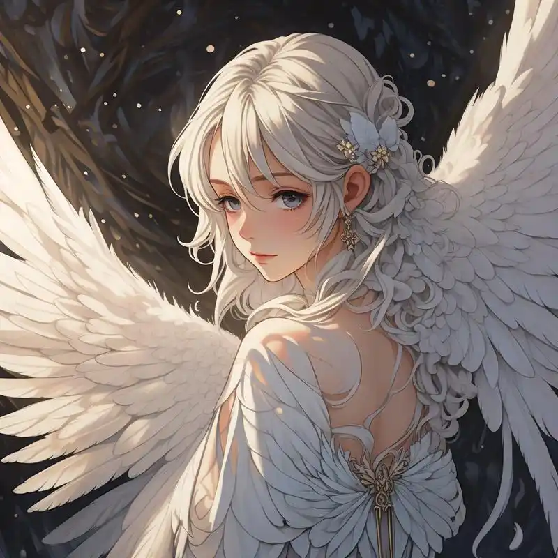 今天给大家带来一组天使女生头像,希望你们会喜欢哦～赶快换上新头像