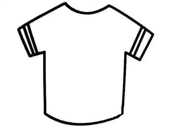 幼儿夏天的衣物简笔画彩色幼儿男孩女孩服饰简笔画幼儿夏装服饰简笔画