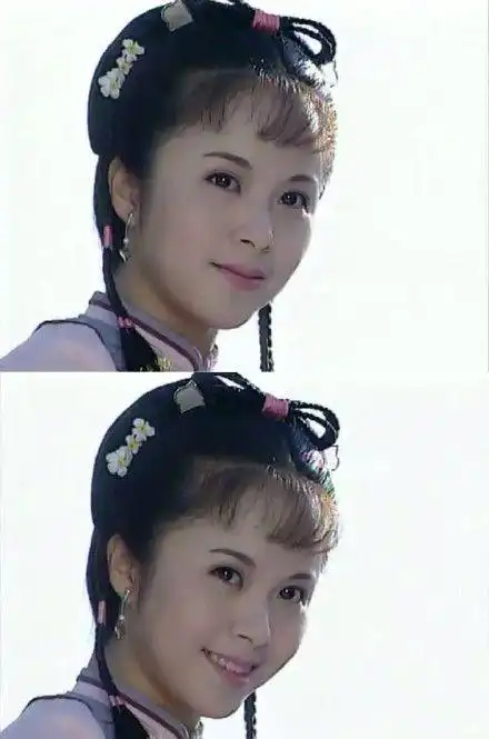 铁铃儿知康熙的身份后,悄然离去(她古装很好看,明艳俏丽,)@杨若兮