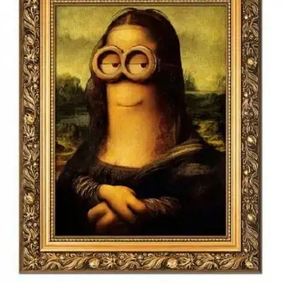 蒙娜丽莎,搞笑