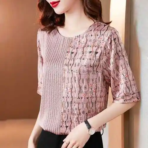 名牌真丝女装短袖