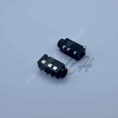 5耳机音频插座 蓝牙小音响耳机插头母座 4脚直插pj320a