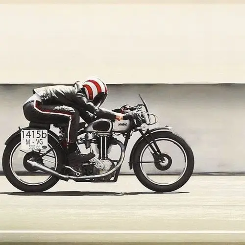 80年代的美式复古机车族