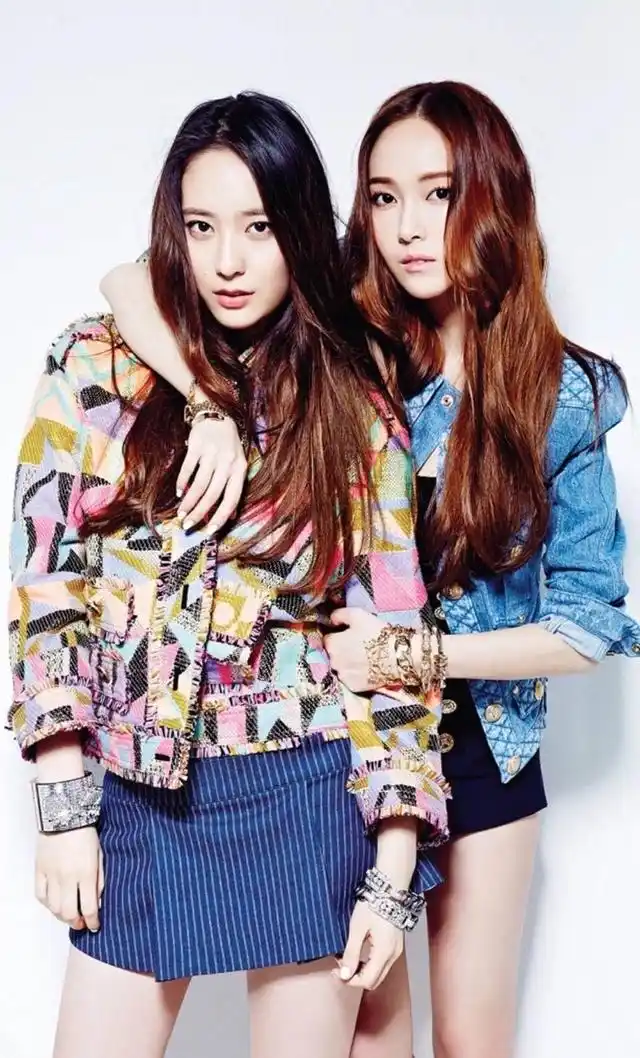 有一种姐妹叫郑秀晶krystalamp郑秀妍jessica