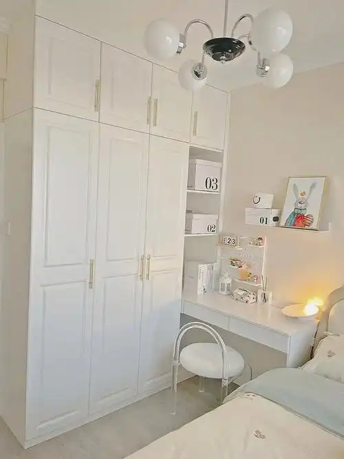 小仙女一定会喜欢的这8种衣柜梳妆台设计