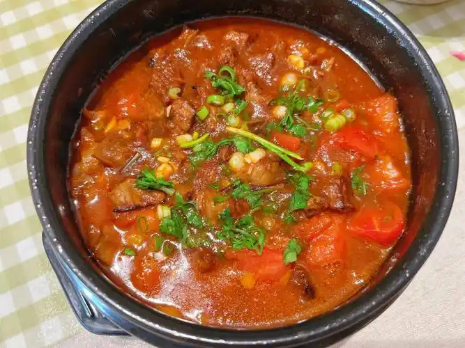 番茄炖牛腩