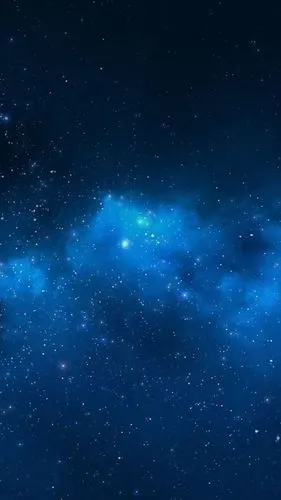 星星点点,蓝色的无尽深邃星空1080手机壁纸图片