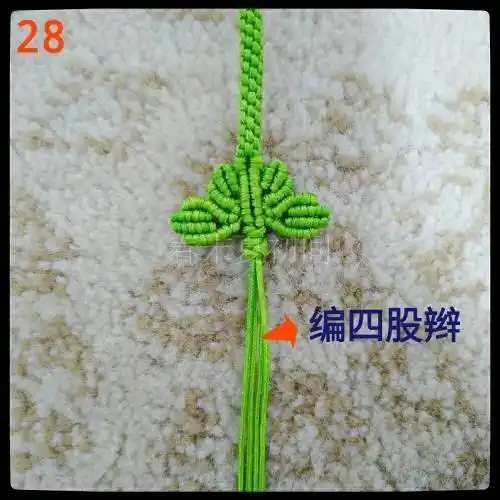 铃兰手镯-编法图解-图文教程区-中国结论坛