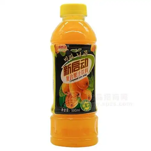 新启动 枇杷汁 复合果汁饮料 590ml