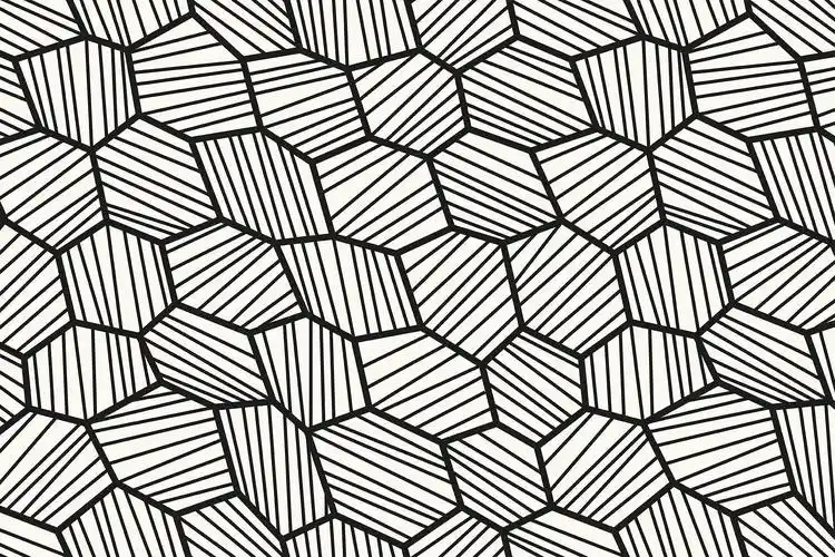 变色鱼提供国外设计素材背景纹理无线循环无缝线条 doodles.