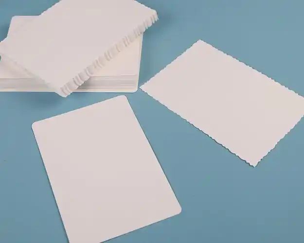 15*10cm荷兰白卡印片卡纸手绘 /圆角/彩色/花边纸袋装250g