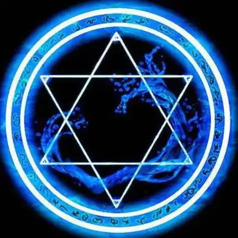 五芒星魔法阵简笔画