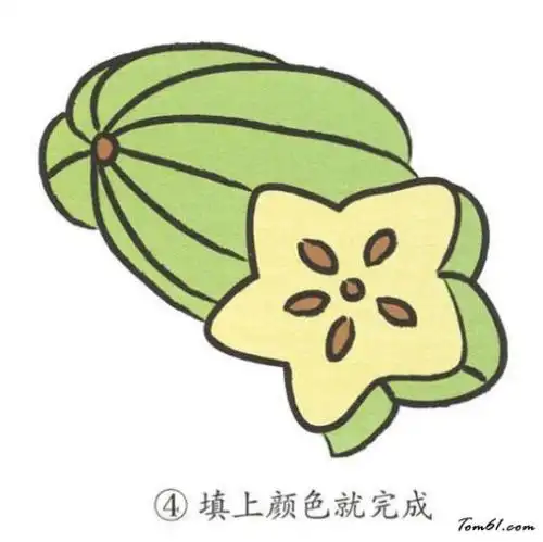 杨桃图片学习简笔画少儿图库中国儿童资源网