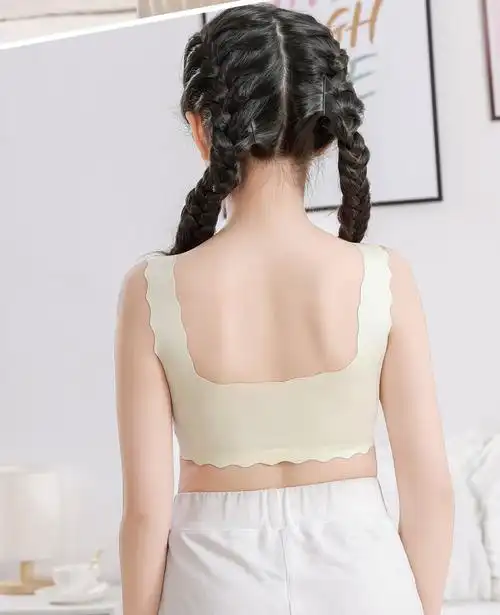 份少女内衣发育期小背心女学生大童9-12女孩高中初中生16岁女童文胸