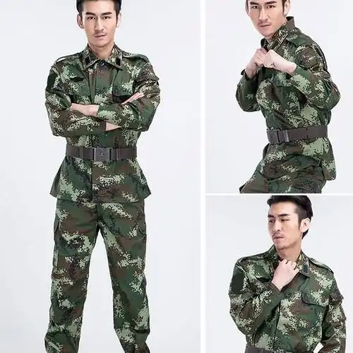 武警数码夏季迷彩作训服