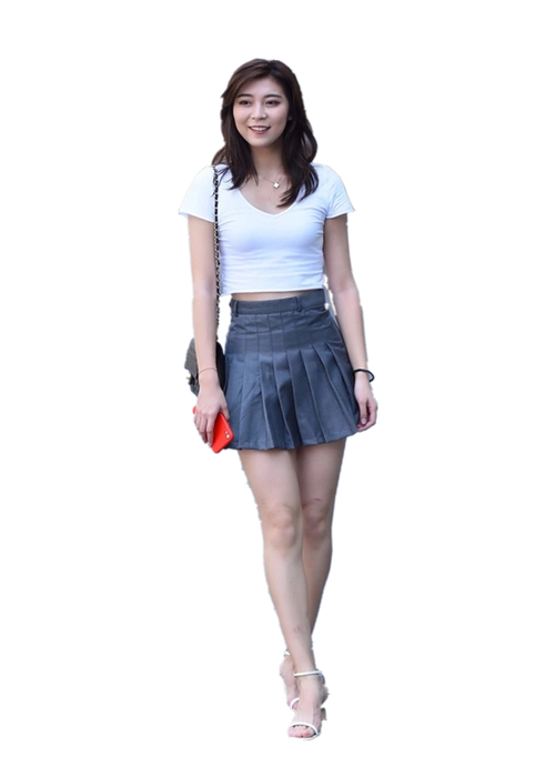 【png抠图】现代美女人物透明素材(望爱却步)