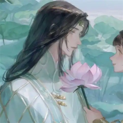 情侣动漫图片双人唯美古风