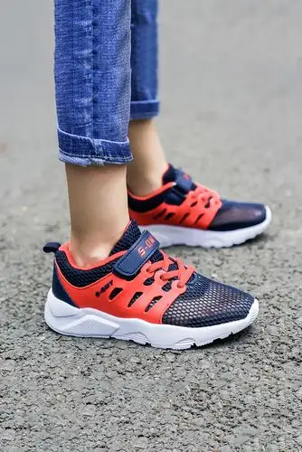 男童网鞋夏季新款单网镂空儿童运动鞋男网面透气中大童鞋子小男孩